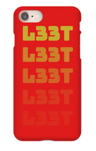 L33T iPhone Case