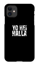 Yo Hei Halla iPhone Deksel Hvit Design