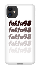 fak1u98 iPhone Phone Cases