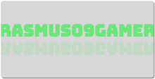 Rasmus09gamer XXL Gaming Mousepad