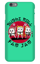 Sushi Roll FamJam iPhone Phone Cases