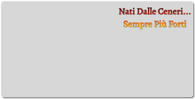 nati dalle ceneri- Tappetino XXL