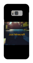 Just Minecraft samsung phone case