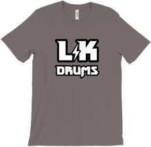 LKDRUMS TSHIRT WHITE LOGO