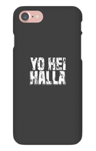 Yo Hei Halla iPhone Deksel Hvit Design