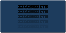 ziggsedits XXL Gaming Mousepad
