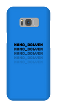 Nano_Dolven's Samsung Phone Cases Black Text