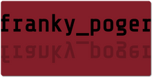 franky_poger XXL Gaming Mousepad