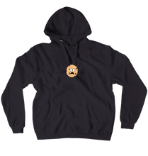 Scared Cookie Front Print Hoodie