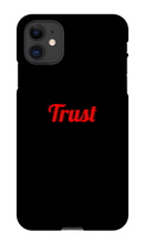 Trust Red  iPhone Phone Cases