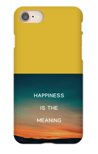 Happiness is the meaning iPhone Cases