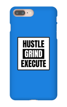 HUSTLE GRIND EXECUTE iPhone Phone Cases