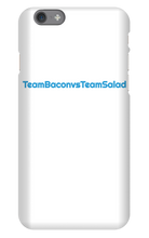 teambaconvsteamsalad iPhone Phone Cases