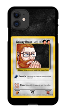 Galaxy Brain Card iPhone Cases