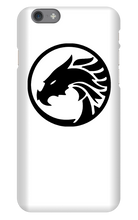 QcDragonz iPhone Phone Cases Black Logo