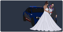 Charlie and Meabh Wedding Deskmat