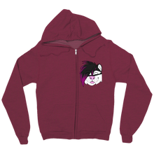 Le Blepping Skunk zip-up-hoodie