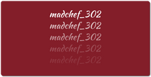 madchef_302 XXL Gaming Mousepad