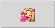 TwistedDea's Heart XXL Gaming Mousepad