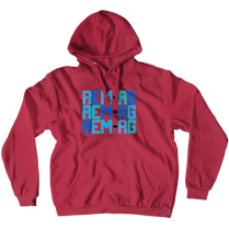 Hoodies (No-Zip/Pullover) Multi color font