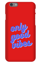 Only good vibes blue iPhone Phone Case