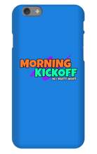 Morning Kickoff iPhone Case