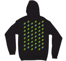 Thicc Rich Hoodies Back Print