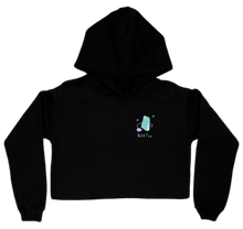 KitTea Cropped Hoodie (Dark Colours)