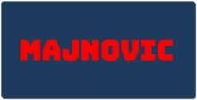 majnovic XXL podloga za miš