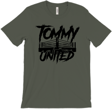 TommyUnited Black Logo Tee