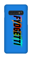 FYDGETTI Black Text Design Samsung Phone Case