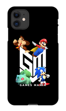 GAMES MANIA iPhone Phone Cases