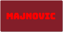 majnovic XXL podloga za miš