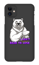 I Can't Bear To Lose (Alt) iPhone Phone Cases