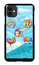 h2oQueen Beach Emotes iPhone Phone Cases