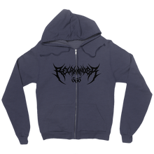 RelaxandeR666 Zip Up - Black Logo