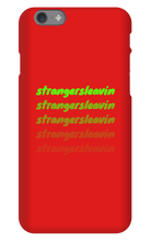 strangersleavin iPhone Phone Cases