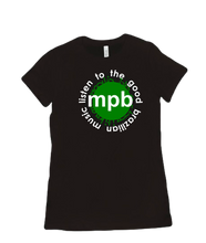 Women T-shirt LISTEN MPB