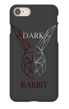 iPhone Phone Cases Dark Rabbit Logo