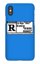 Rated R iPhone X Case