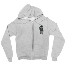 Tactical Hoodie (Zip Up) - White / Army / Black