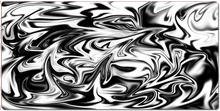 XXL Gaming Mousepad white with black swirl