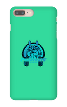 PmanPrays Blue Logo iPhone Case