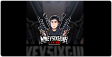 mikeysixgunsgaming XXL Gaming Mousepad