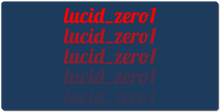 lucid_zero1 XXL Gaming Mousepad