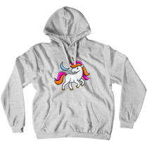 Hoodies (No-Zip/Pullover) high quality-Unicorn
