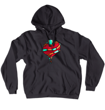 inaries Heart pullover hoody
