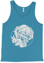 MormonJeezy Large Logo (White) Tank Top