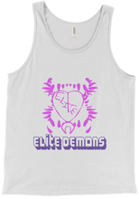 Elite Demons Twitch Tank Top (Logo And Text)