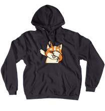 Corgi Dab Hoodie (No-Zip/Pullover)